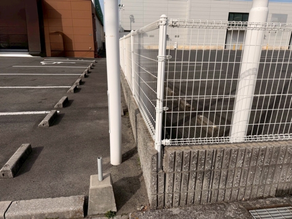 某衣服屋店舗行橋店ブロック工事の画像