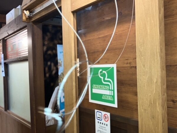 某居酒屋店舗博多駅店建具工事の画像