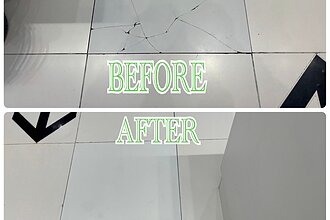 某衣服店舗時津店タイル工事