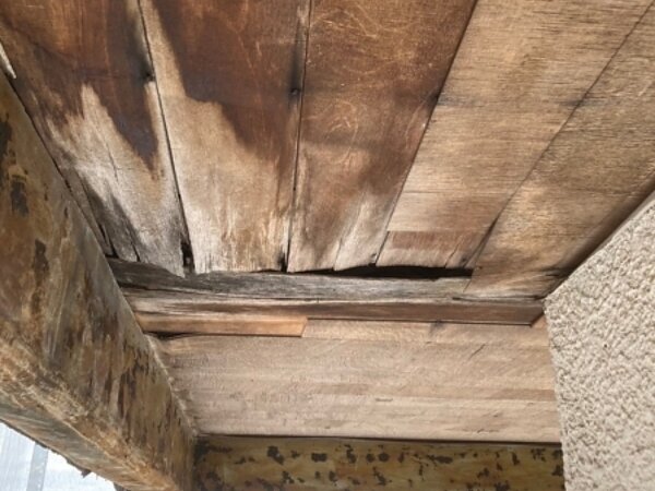 福岡県筑紫野市戸建てF様邸軒天貼り工事の画像