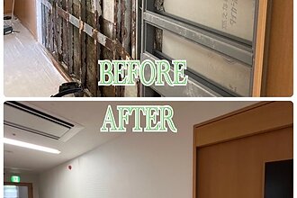 福岡市早良区老人ホーム漏水修繕工事