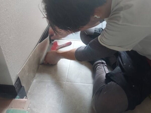 追記!!!博多区マンションリノベーション工事【クロス貼り編2】の画像