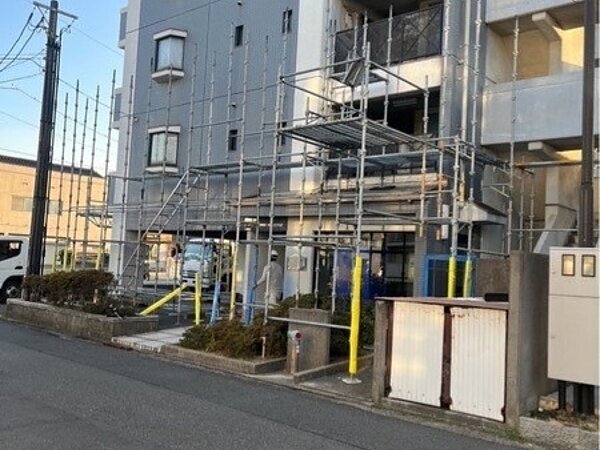 山口県宇部市マンション大規模修繕工事【足場編】の画像