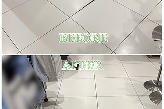 某衣服店舗姪浜店タイル工事
