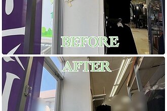 某スーツ屋店舗久留米店内装工事