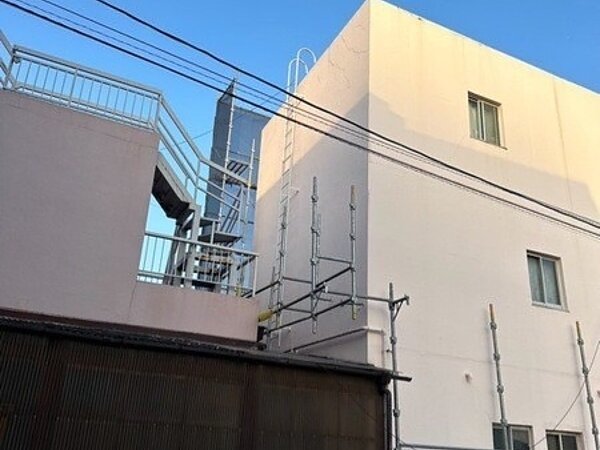 大分県アパート大規模修繕工事【足場編】の画像