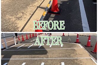 某衣服店舗姪浜店塗装工事