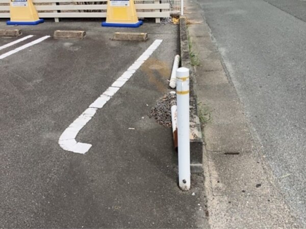 某スーツ屋店舗久留米店バリカー工事の画像