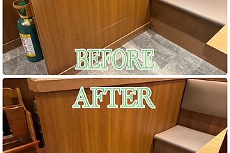 某飲食店舗天神店内装工事