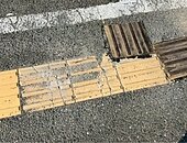 某衣服屋店舗長尾店点字ブロック工事のイメージ