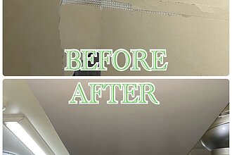某飲食店舗高砂店天井工事のイメージ