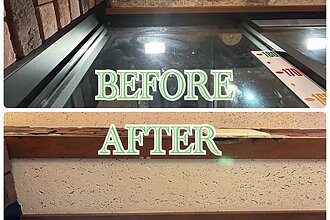 某飲食店舗宇部店天井工事のイメージ