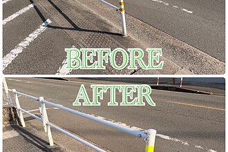 某薬局店舗柚須店フェンス工事のイメージ