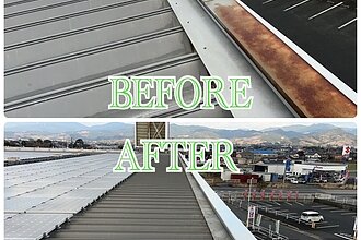 某飲食店舗大宰府店ガラス工事のイメージ