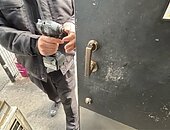 某焼肉屋店舗清水店ドアノブ交換のイメージ