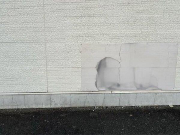 某携帯電話店舗宇美店外壁工事の画像