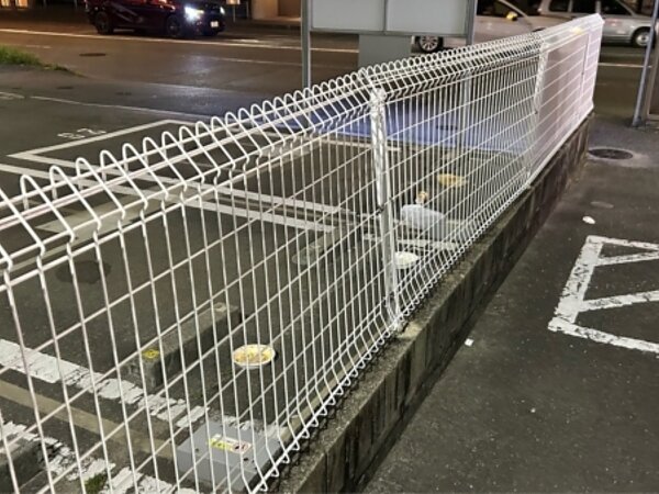 某飲食店舗博多店フェンス工事の画像