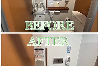 某飲食店舗久留米トイレ工事のイメージ