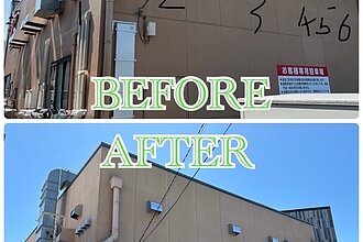 某食べ放題店舗久留米店換気ダクト交換のイメージ
