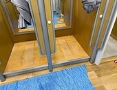 某衣服屋店舗出水店タイル工事【施工中】のイメージ