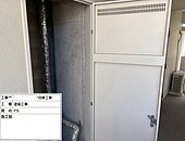 福岡市マンション鉄部塗装工事【PS扉編】のイメージ